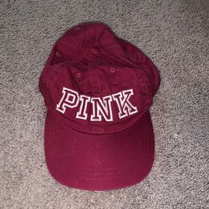 Pink VS hat